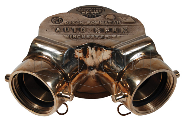 Double Clapper Siamese Connection Bottom Outlet